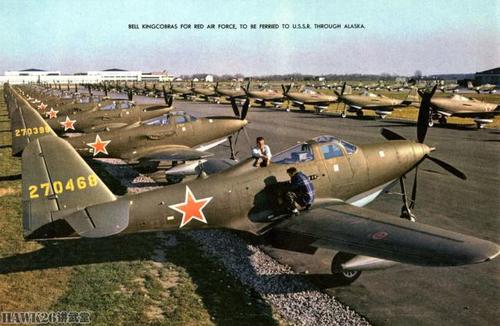 图说:远赴苏联的p-63"眼镜王蛇"战斗机 为何95%并未