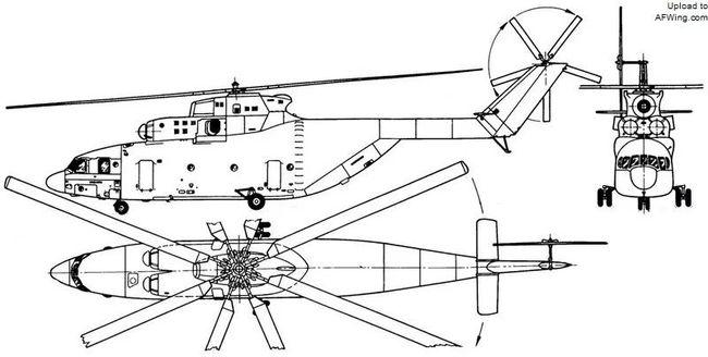 重型直升机之王米26光环