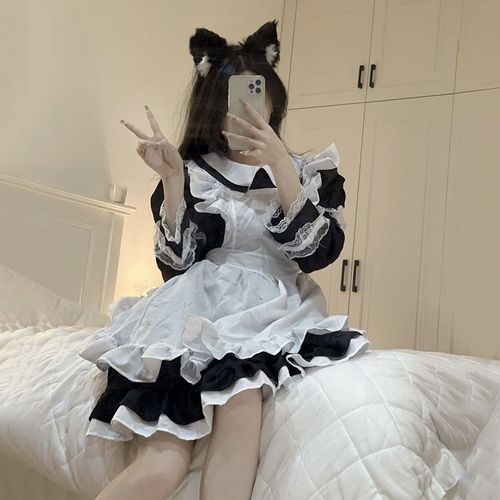 cosplay女装大佬,男性角色cos 女仆装连衣裙公主裙学生洛丽塔性感cosplay女装大佬
