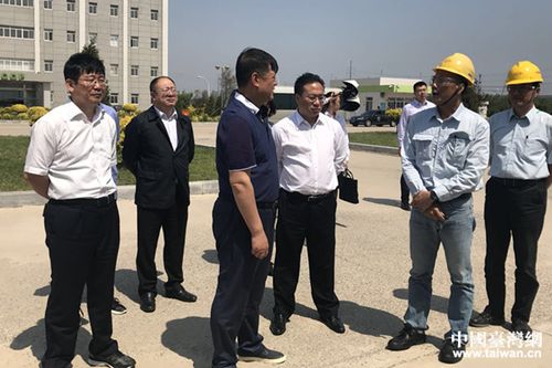 盘锦市人大副主任张晓辉一行到台资企业调研