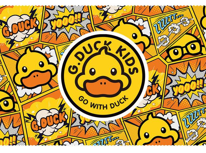 gduck马卡龙色羽绒服a076