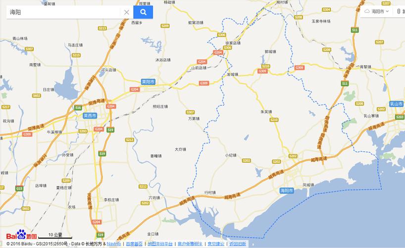 海阳地图