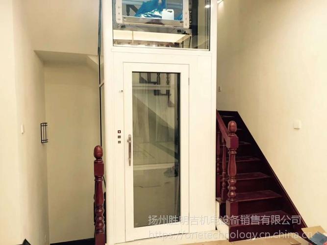 常州框架井道手拉门别墅电梯--上海三菱家用别墅乘客电梯