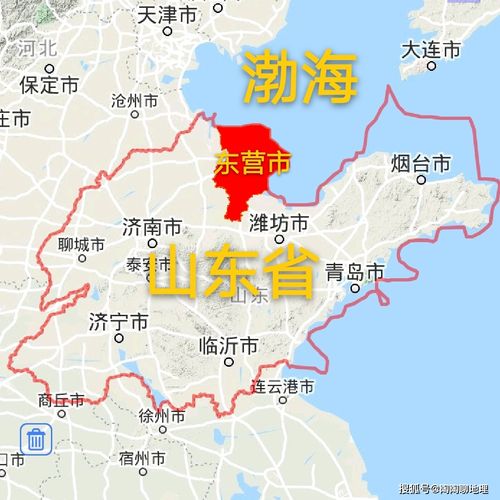 山东省东营市建成区面积排名,最小是利津县,你的家乡排第几呢