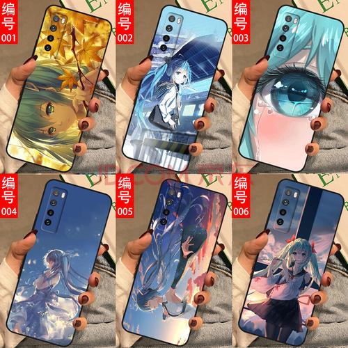 匠圣华为nova75pronova987sep50pronova65i4e手机壳潮初音未来动漫