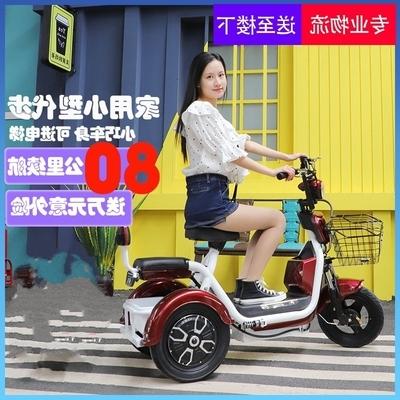 女生上班代步三轮车电动车小型家用超轻48v智能电动