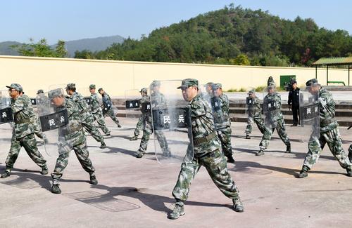 民兵岗位练兵