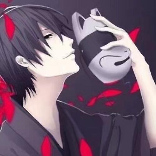 戴面具的男生qq头像