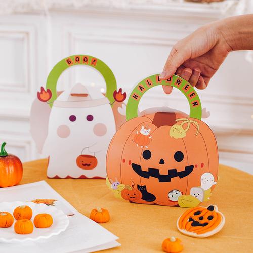 万圣节南瓜装饰小礼礼物糖果儿童装扮玩具手工南瓜灯