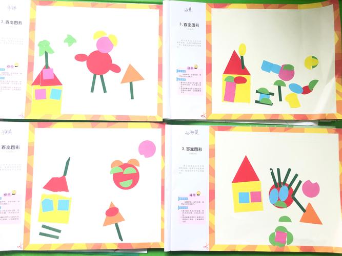 潍城实小幼儿园中班级部3月份美术作品