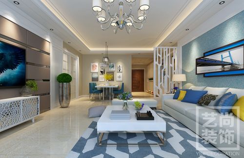 升龙天汇广场四室两厅装修效果图 142平方四室两厅现代简约样板间装修