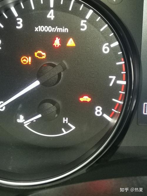 19款逍客安全指示灯警告车辆启动不了怎么回事