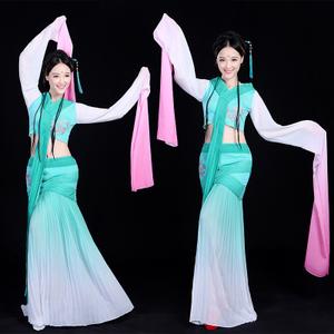 水墨舞蹈服古典