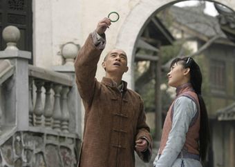 还是颇有些英武之气的,他很好地表现了一代大侠霍元甲的淡定从容