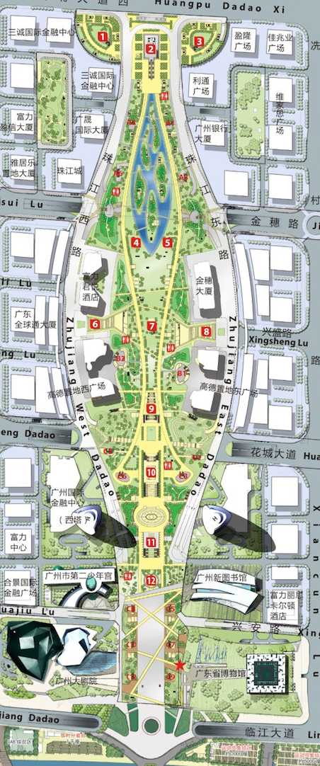 广州花城广场是哪个设计组设计的?