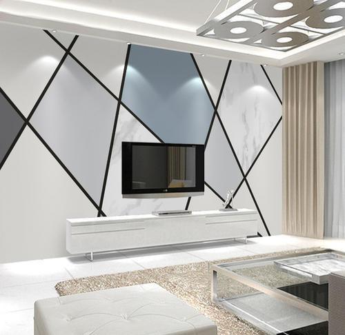 东莞装修:电视墙可以用几何线条吗 电视背景墙装修技巧