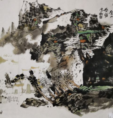 博览园大美书画艺术馆举办 写美篇 蒙山散人嵌名诗 吴刚折桂入蟾宫