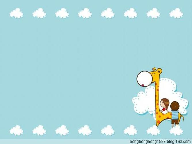 超好看的ppt背景【可爱手绘图画篇】(亦可做电脑桌面)