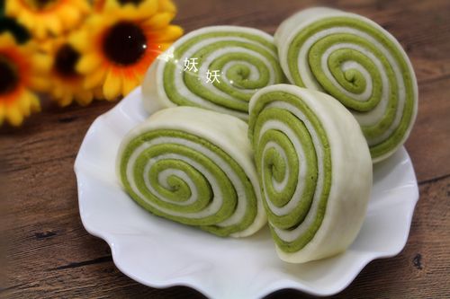 菠菜花卷的做法图解13