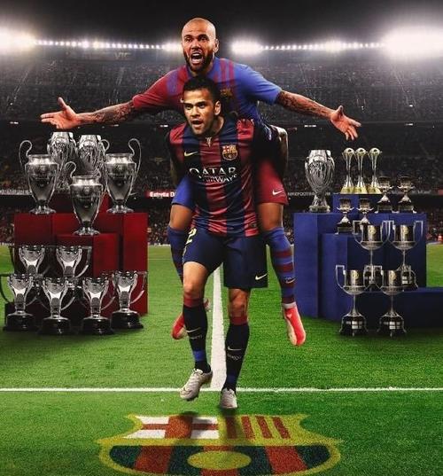 梅西不愿免费为巴萨踢球我来阿尔维斯回归巴萨月薪仅1欧元