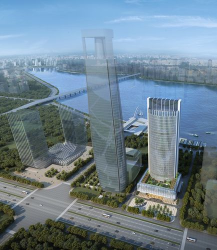 获会审优评:武昌碳汇大厦园林景观设计汇报