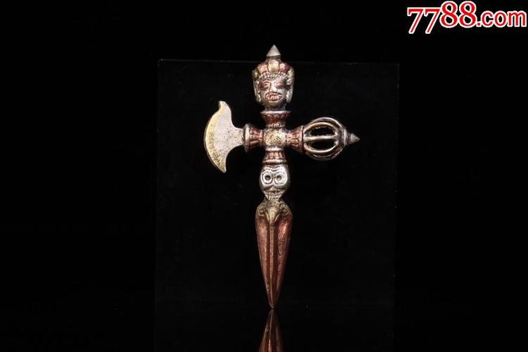 清代藏传十字金刚杵