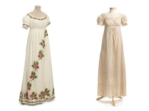 regency dress摄政裙06中世纪欧洲的妇女们劳作时穿的衣服.