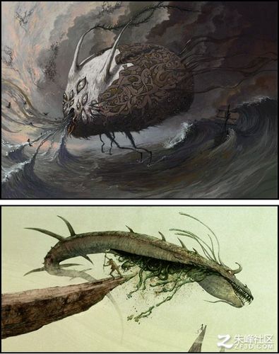 插画怪物类图片430m