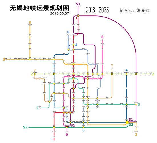 大家好我是无锡市地铁远景规划图的作者今起我将进驻
