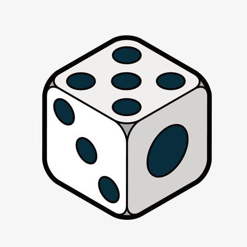 白色骰子免抠素材免费下载_觅元素51yuansu.com