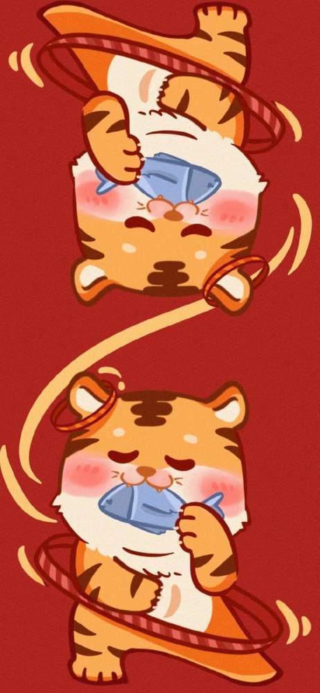 2022新年好运壁纸谁能拒绝可爱的小脑斧呢