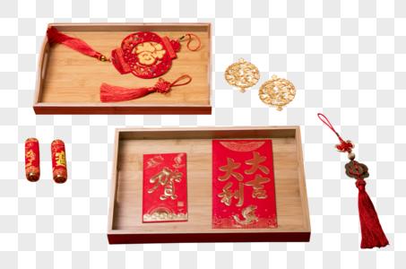 新年静物摆拍元素