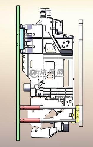 热溶双螺母治具