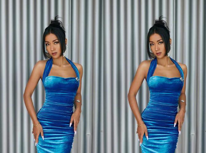 吉克隽逸不是传统类型美人,但美黑看着太有感觉,欧美风看着太飒