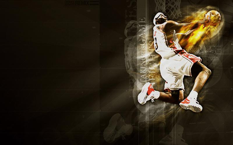 詹姆斯扣篮集锦,高清图片,电脑桌面-壁纸族