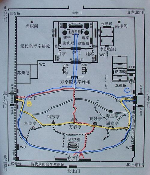 中轴线上的眺望——景山公园游记,北京旅游攻略 - 马