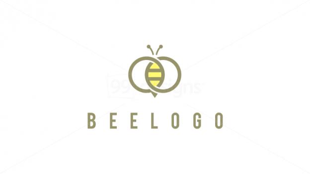 bee logo logo