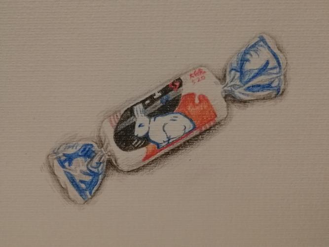 彩铅,大白兔奶糖