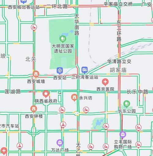 周六上班日不限行早高峰西安此刻多路段飘红