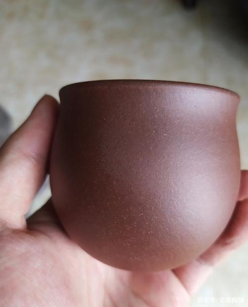 黄龙山原矿紫泥品茗杯