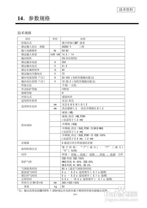 松下yd-350gr焊机使用说明书:[4]