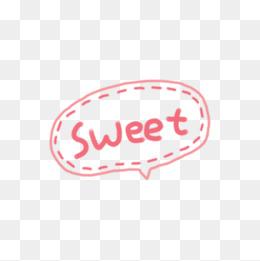sweet卡通气泡字体