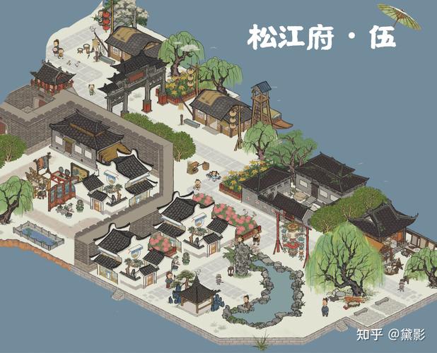 江南百景图松江府应天府苏州府杭州府布局