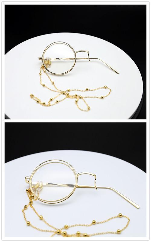 芭雅莲单边眼镜可配度数杀破狼基德周边顾昀同款眼镜单片眼镜单边复古