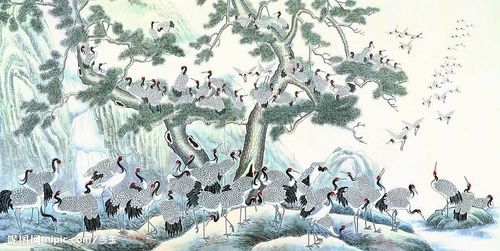 百鹤图.jpg图片