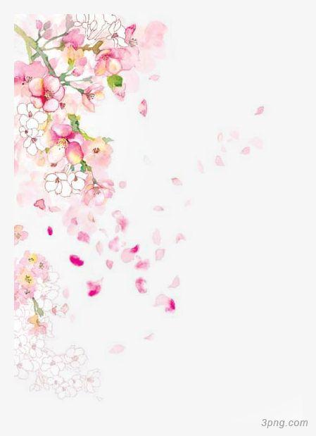 唯美古风插画png素材透明免抠图片-装饰效果