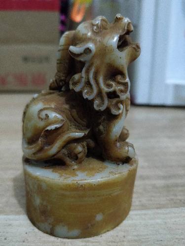 乾隆年制狮子,看看真假