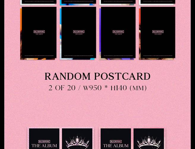 现货正版blackpink专辑粉墨正规一辑thealbumcd小卡周边纯黑