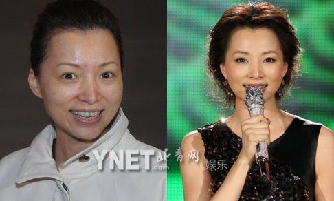 图揭被面部出卖女星 赵雅芝毁容汤唯显老态(全文)