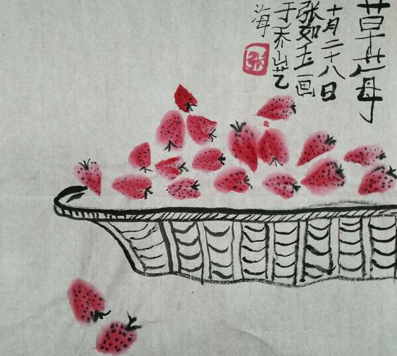 张如玉乔山艺海国画班2018年度第二学期优秀作品微展